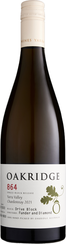 Oakridge 864 Funder & Diamond Drive Block Chardonnay 2021